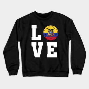 Ecuador Football Crewneck Sweatshirt